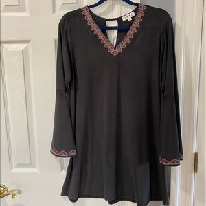 BELL SLEEVE  BOHO DRESS